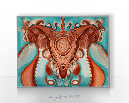 The Subconscious Creative Process: A Reflection on Womb