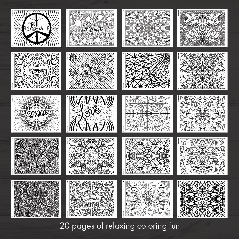 Mindful Coloring Book