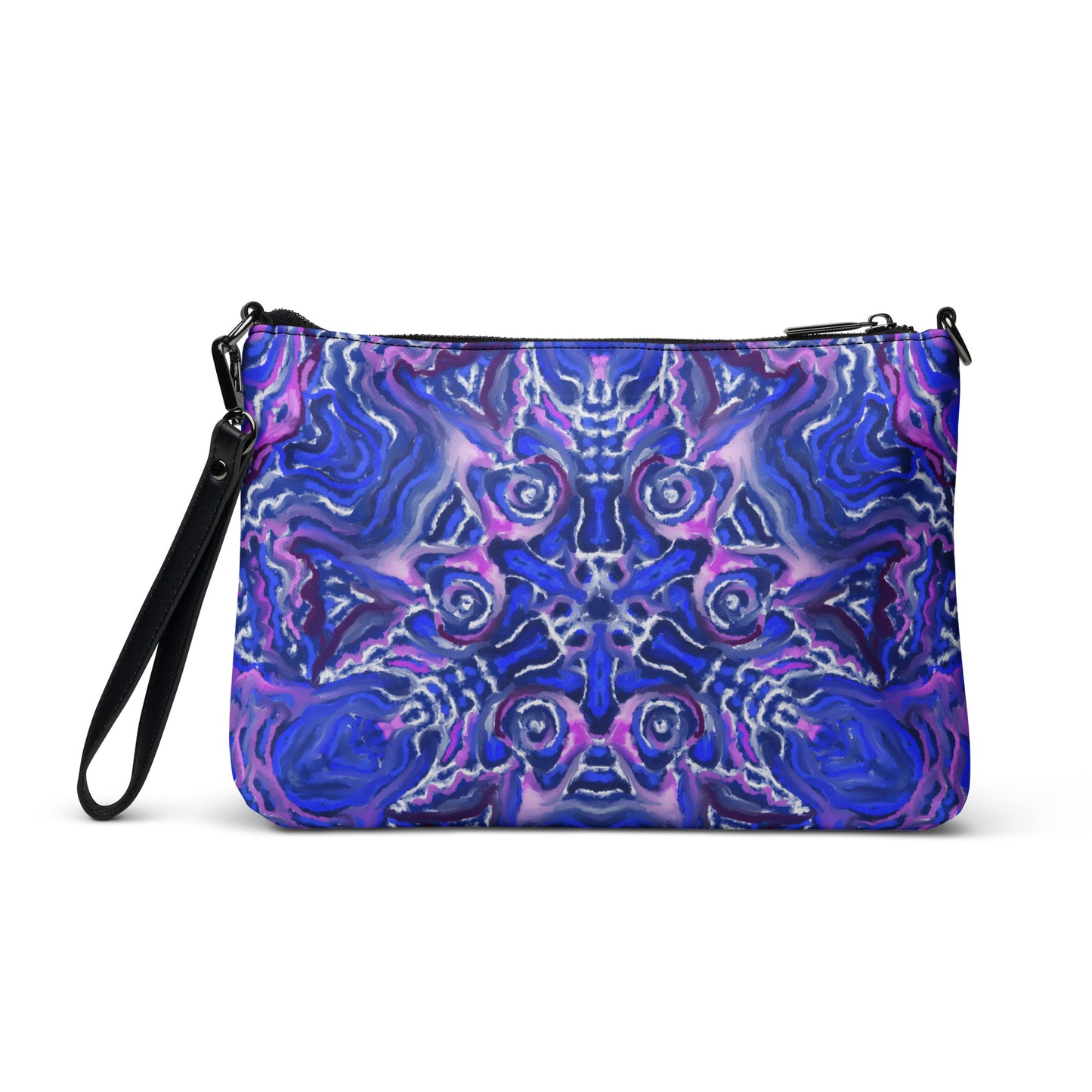 Blue and Purple Crossbody Bag by Emmy Spoon