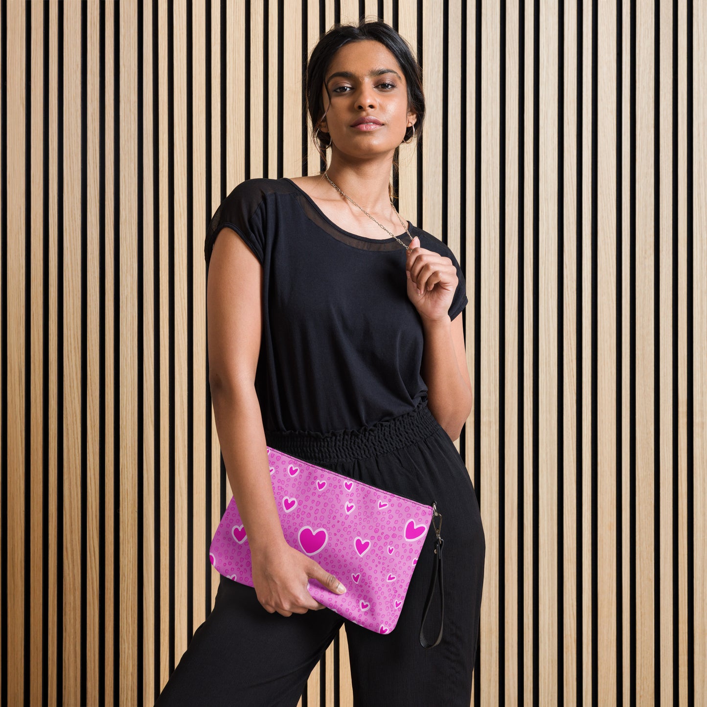 Pink Heart Crush Crossbody bag by Emmy Spoon