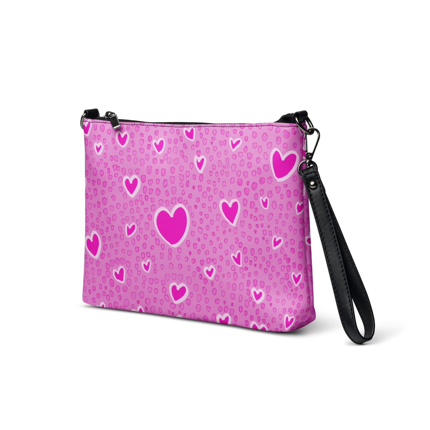 Pink Heart Crush Crossbody bag by Emmy Spoon