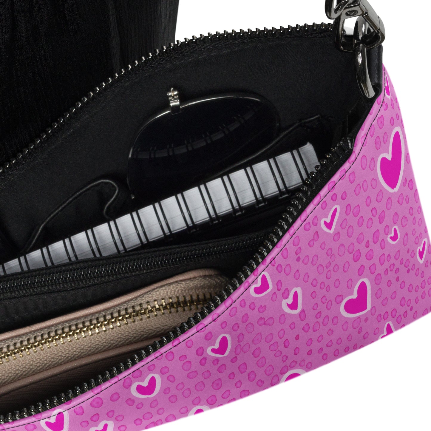 Pink Heart Crush Crossbody bag by Emmy Spoon
