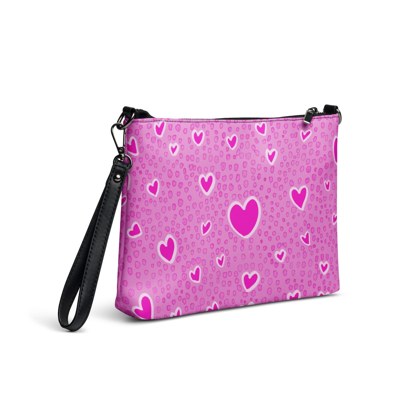 Pink Heart Crush Crossbody bag by Emmy Spoon