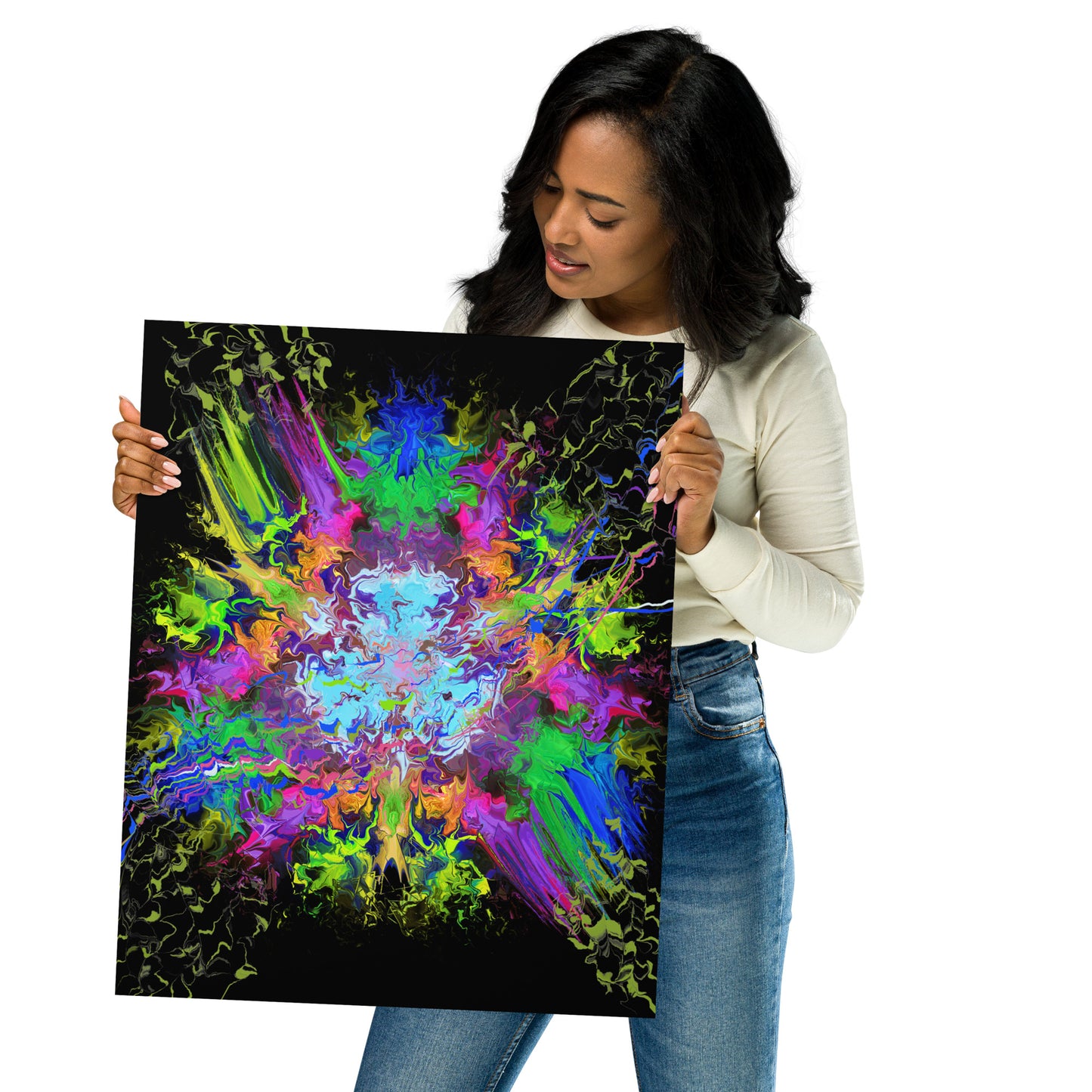 Glow Vibe (2016) Poster Print by Emmy Spoon