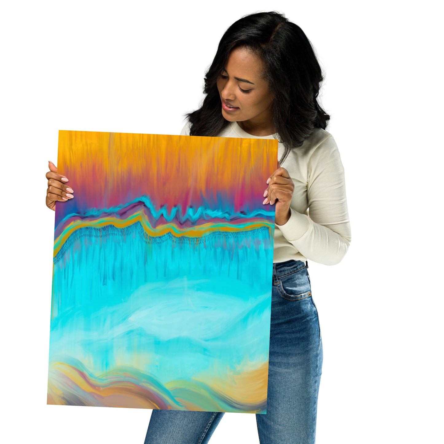 Waterfall (2022) by Emmy Spoon