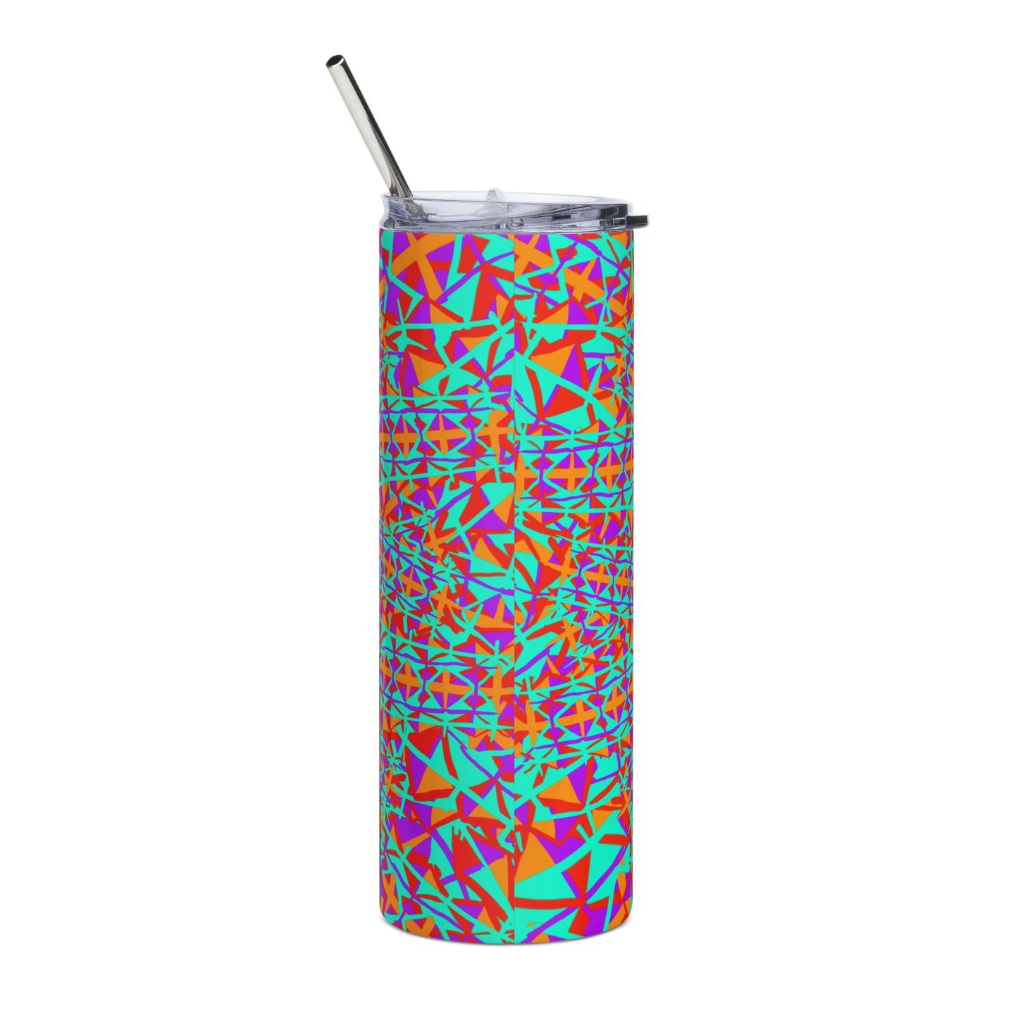 Trippy Stainless steel tumbler by Emmy Spoon