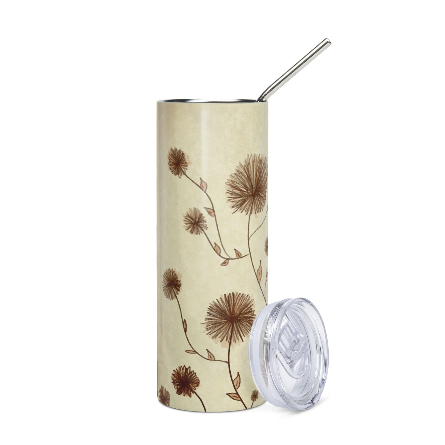 Botanical Bliss Stainless steel tumbler