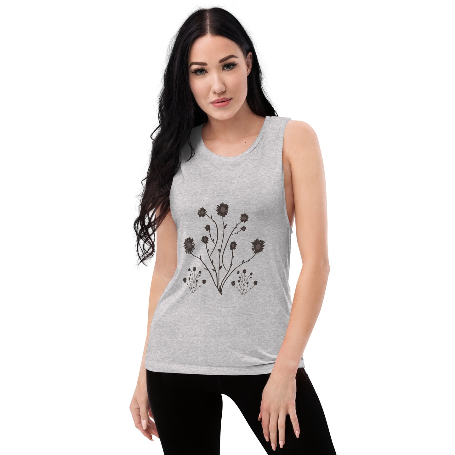 Floral Boho Ladies’ Muscle Tank
