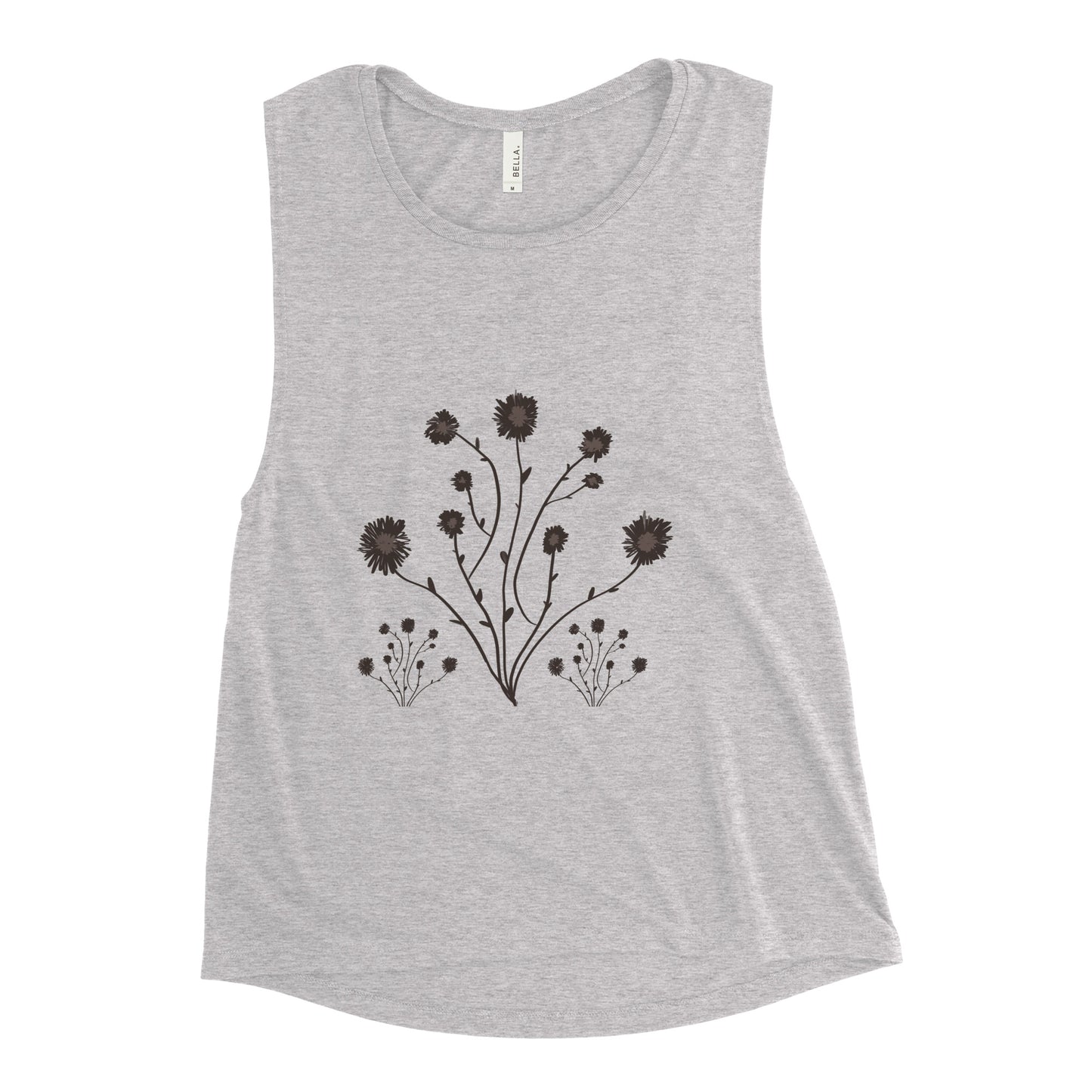 Floral Boho Ladies’ Muscle Tank
