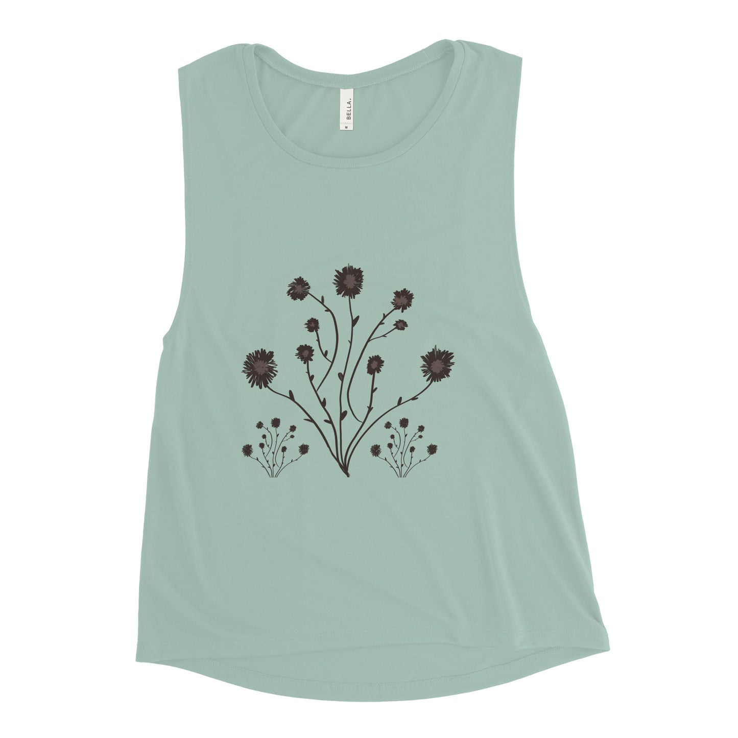 Floral Boho Ladies’ Muscle Tank