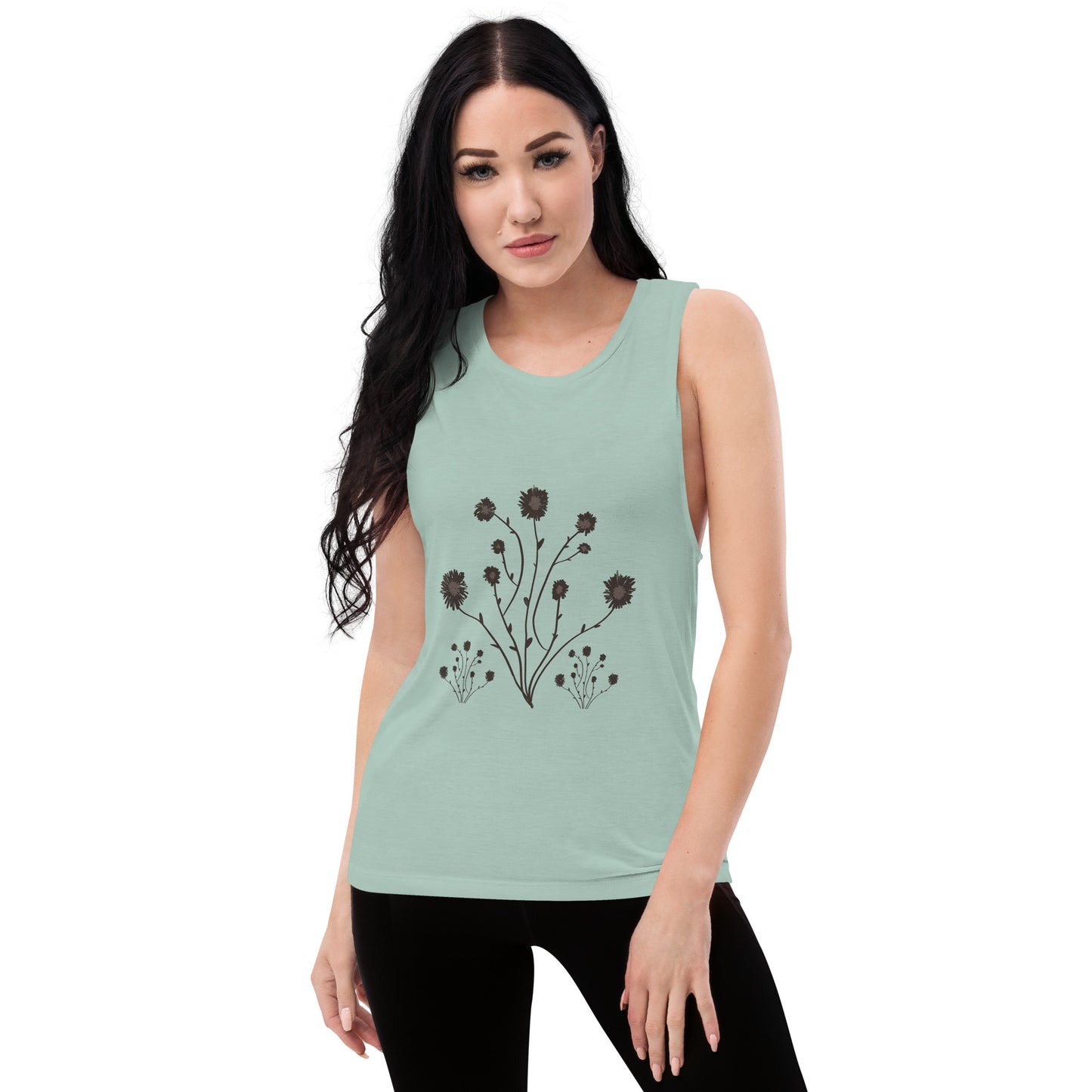 Floral Boho Ladies’ Muscle Tank