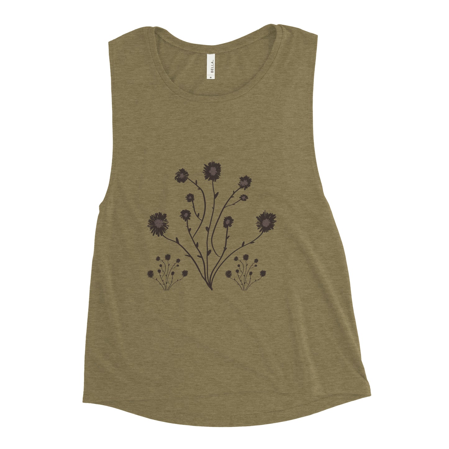 Floral Boho Ladies’ Muscle Tank