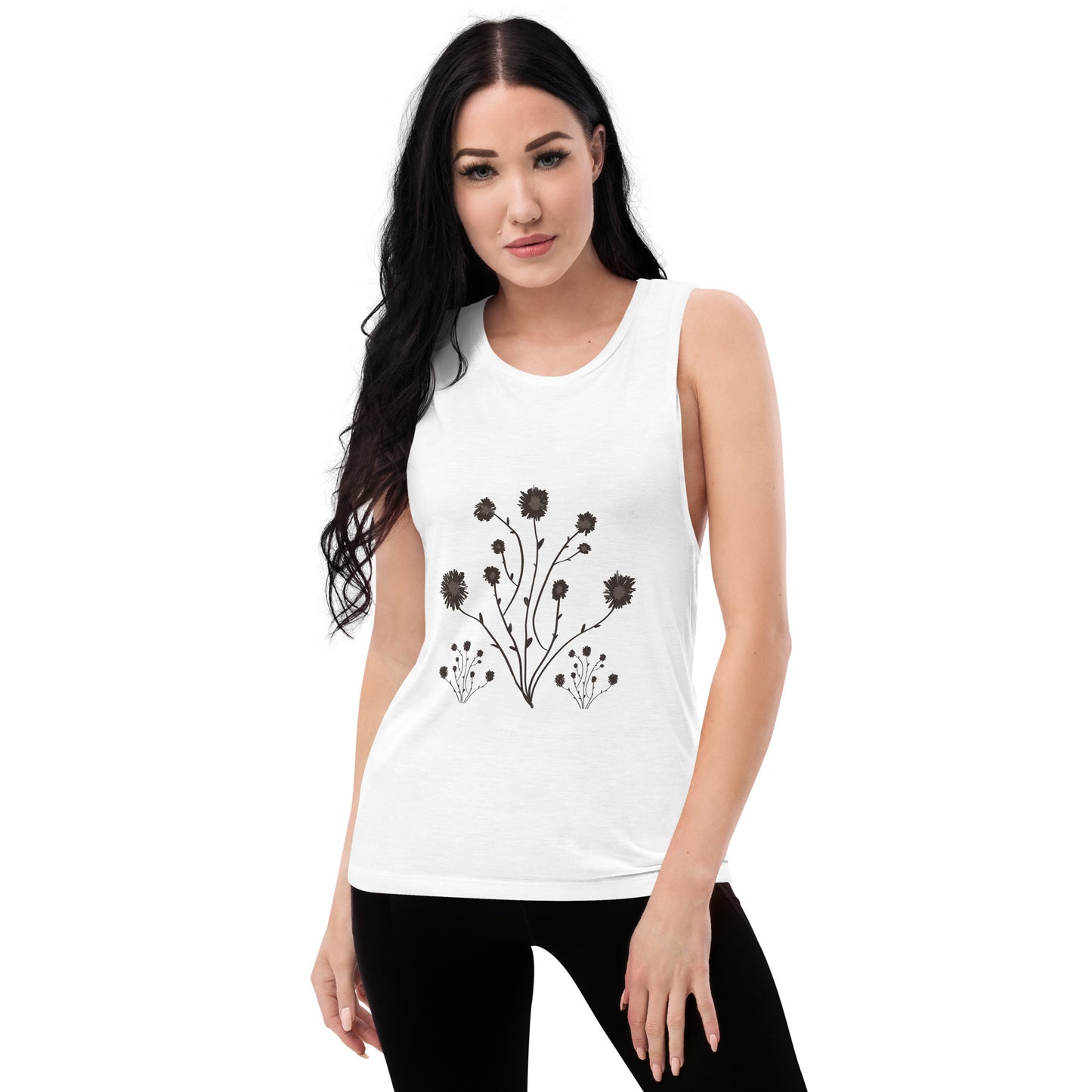 Floral Boho Ladies’ Muscle Tank