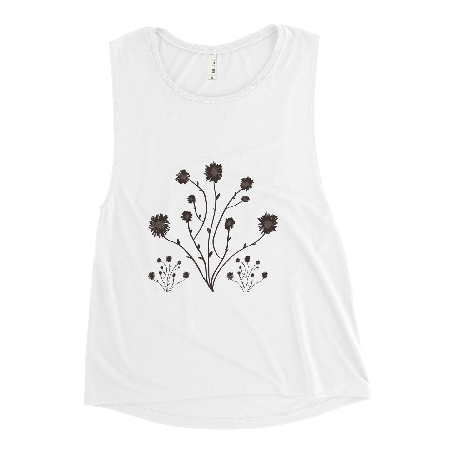 Floral Boho Ladies’ Muscle Tank
