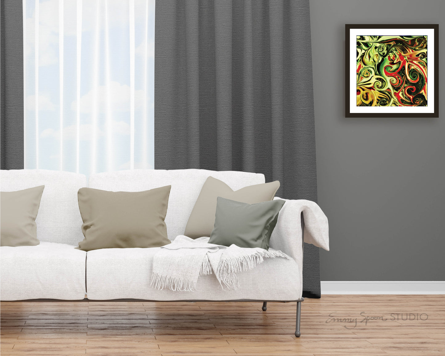 Lustre Art Print (Aging Swirl - 2014) by Emmy Spoon