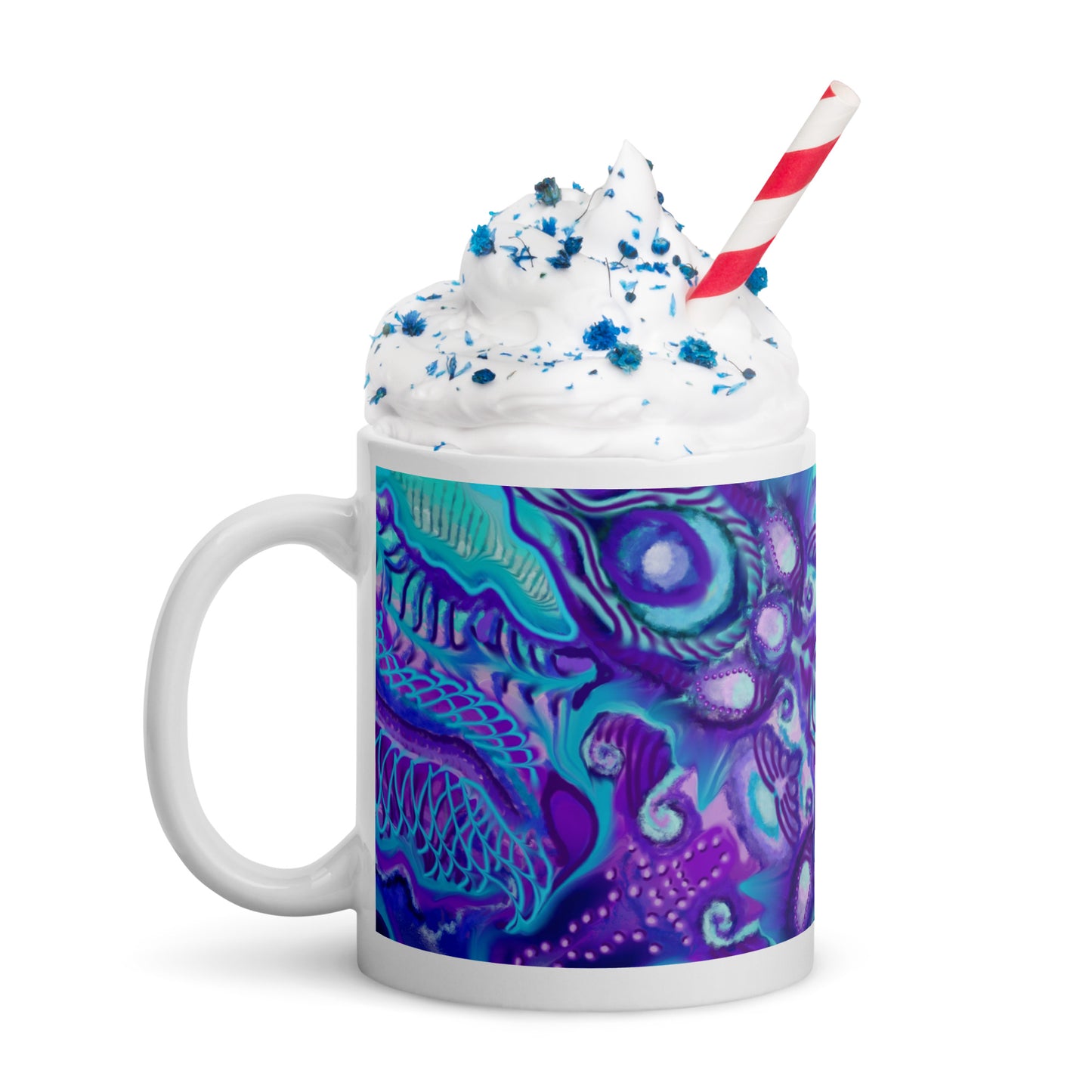 Ombre glossy mug