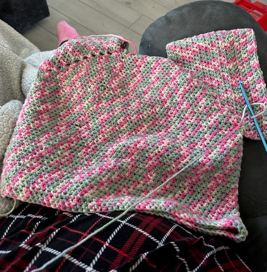 Stitching Through the Season: Making My Daughter Her First Handmade Sweater