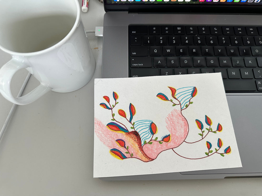 Studio Notes: Returning to Creating