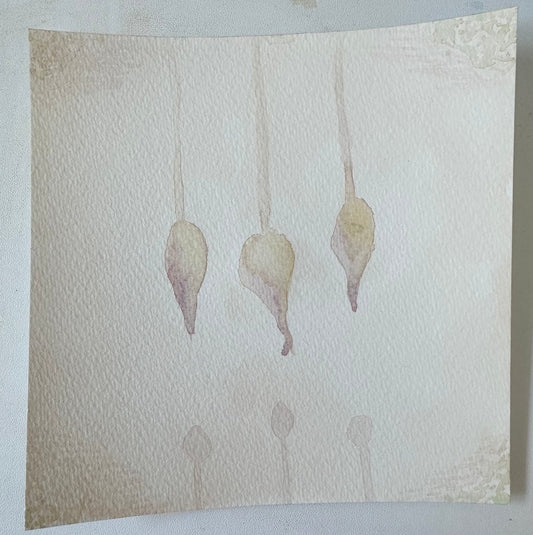 Watercolor sketch by Emmy Spoon.