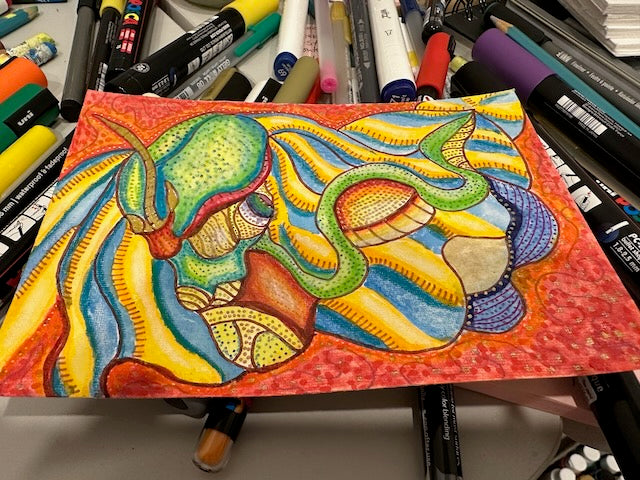 Mixed media piece by emmy spoon