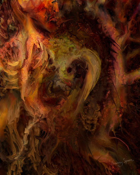 Mystery by Emmy Spoon (2012) digital painting