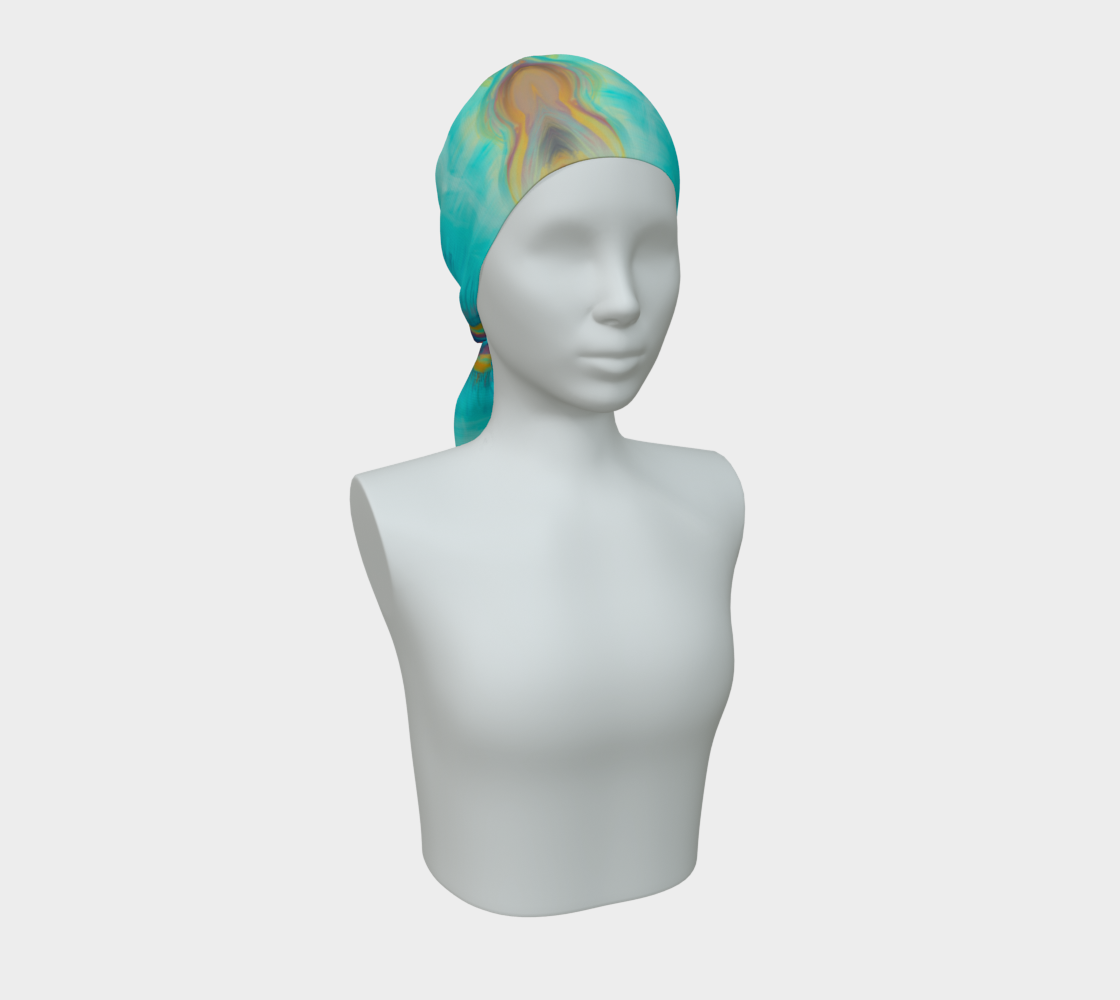 Waterfall Art Scarf / Bandana