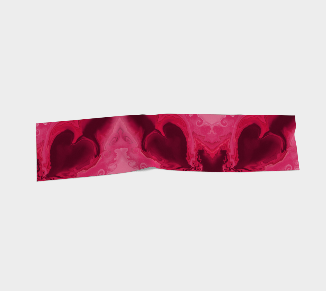 Heart Current Art Scarf / Bandana