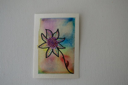 Celestial Bloom — Four-Part Mini Series (Original ACEOs)