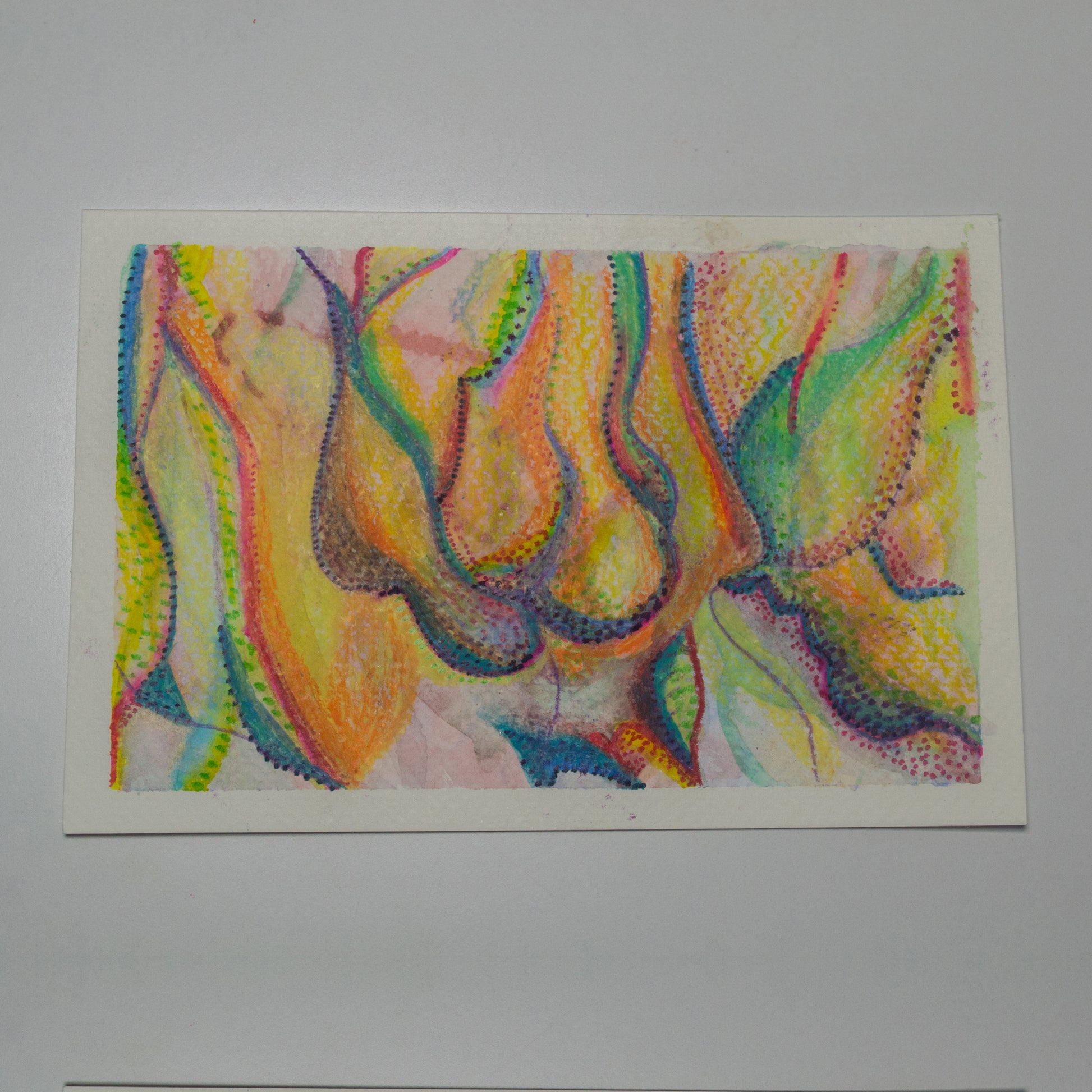 Becoming (2026) Original Mixed Media on Watercolor Paper