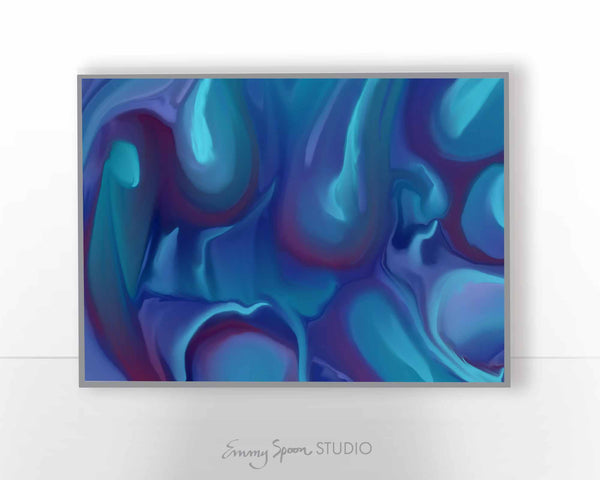 Bosom Blues (2021) Poster Print by Emmy Spoon