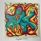 Celestial Bloom – 8x8 Original Abstract Acrylic Painting by Emmy Spoon
