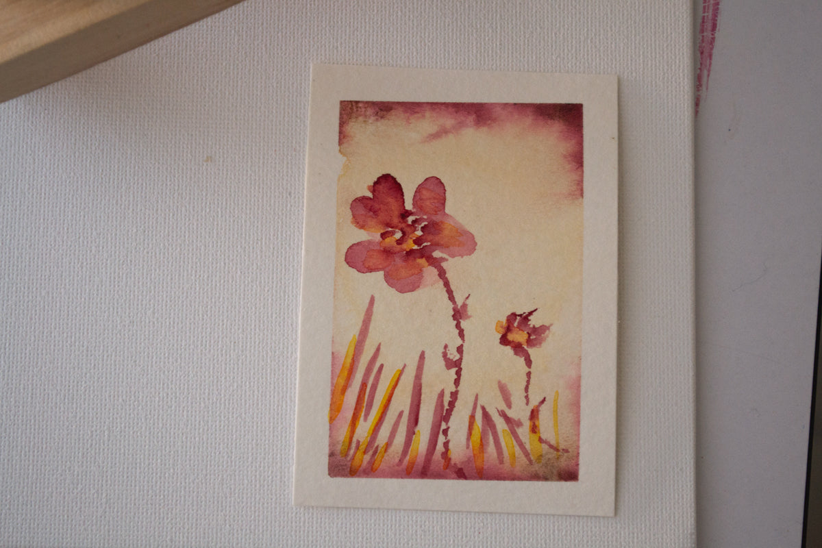 The Bloom and Horizon Mini-Series — 4 Original ACEO Artworks