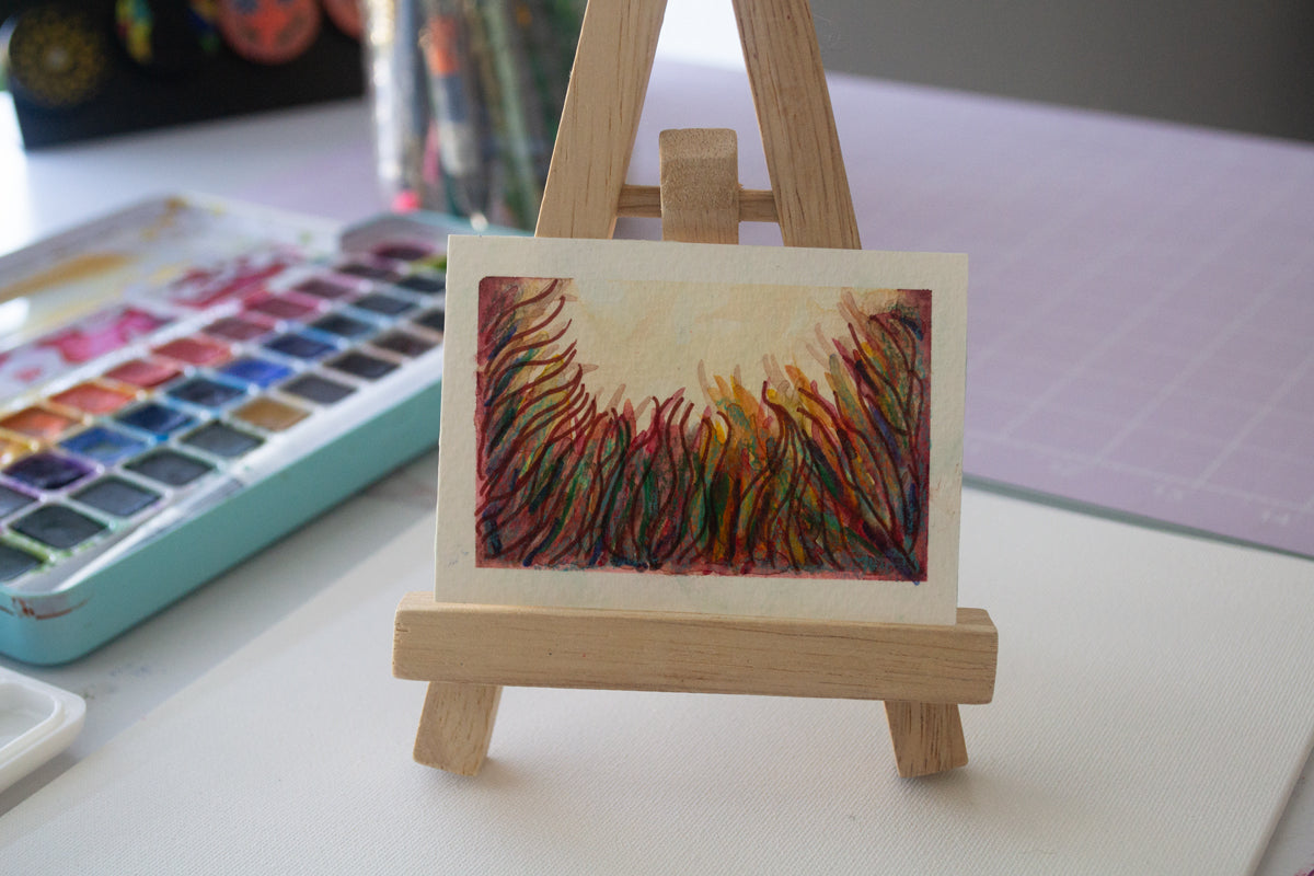 The Bloom and Horizon Mini-Series — 4 Original ACEO Artworks