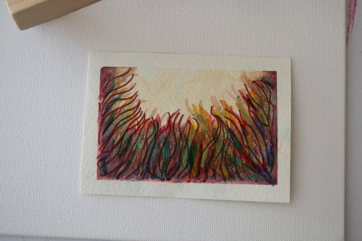 The Bloom and Horizon Mini-Series — 4 Original ACEO Artworks