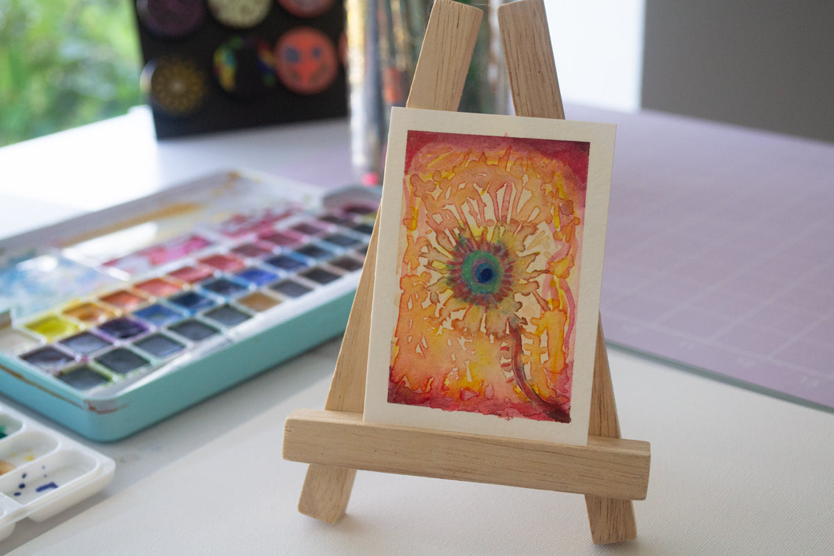 The Bloom and Horizon Mini-Series — 4 Original ACEO Artworks