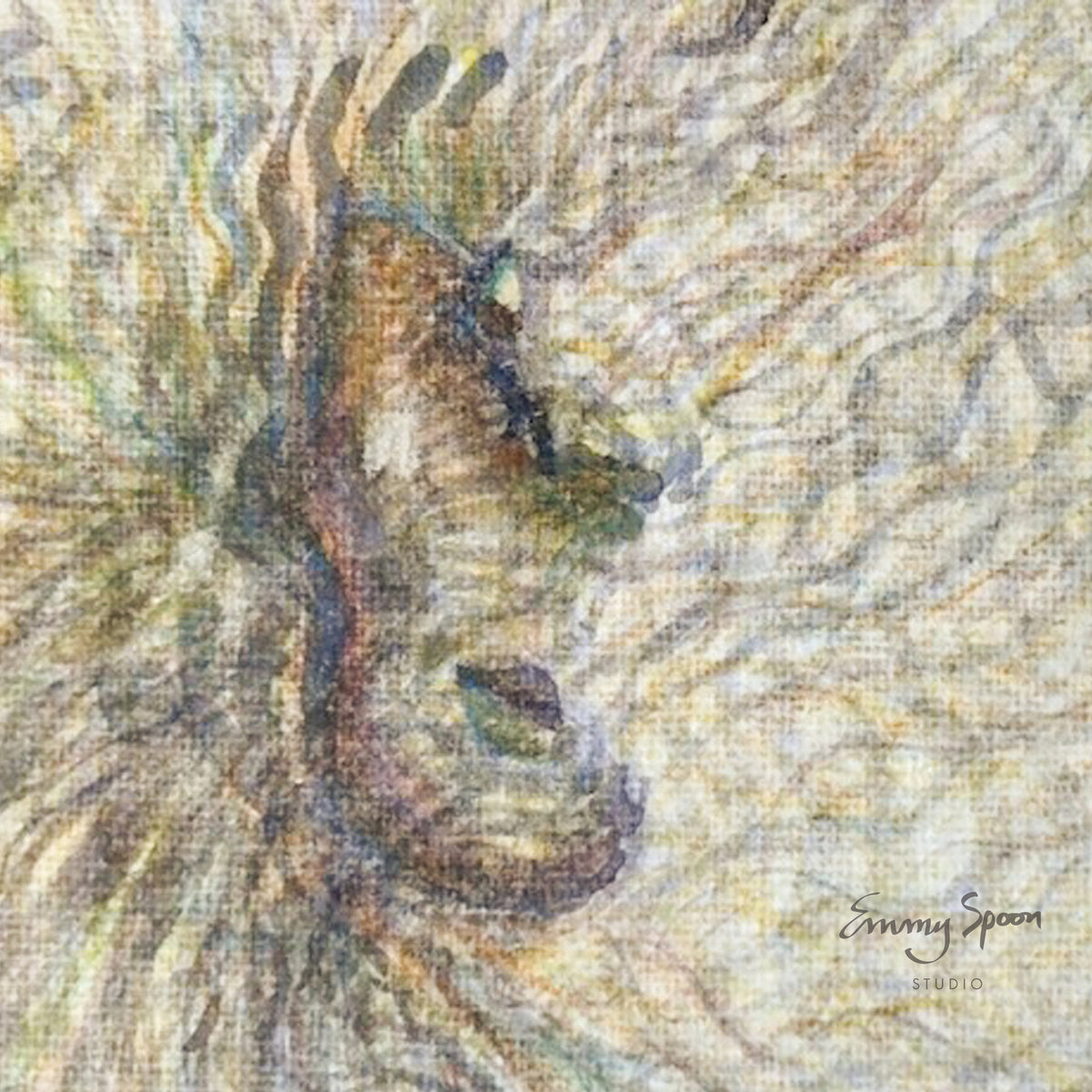 Echo (2026) — Original Mixed Media