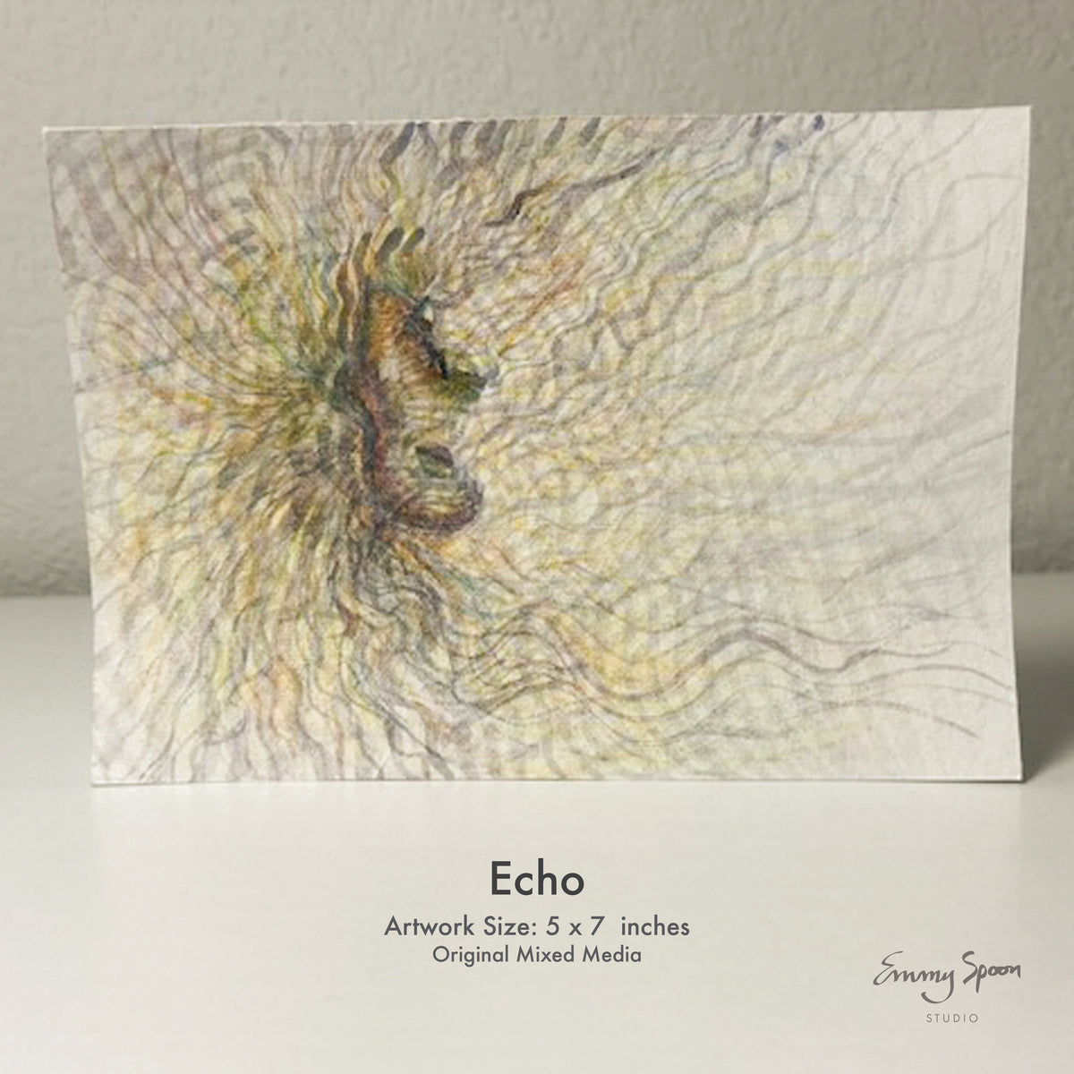 Echo (2026) — Original Mixed Media