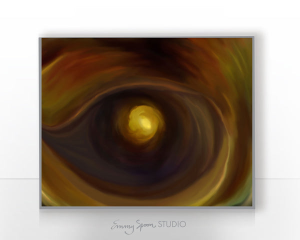 Eye of the Storm (2012) Poster Print by Emmy Spoon