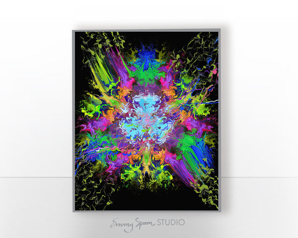 Glow Vibe (2016) Poster Print by Emmy Spoon