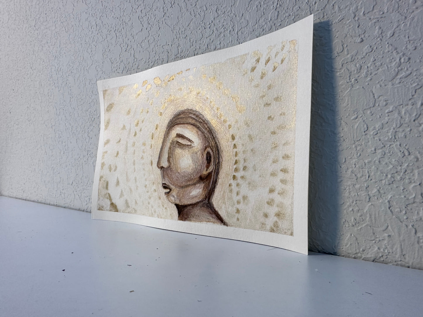 Here — Original Mixed Media Artwork (2026)