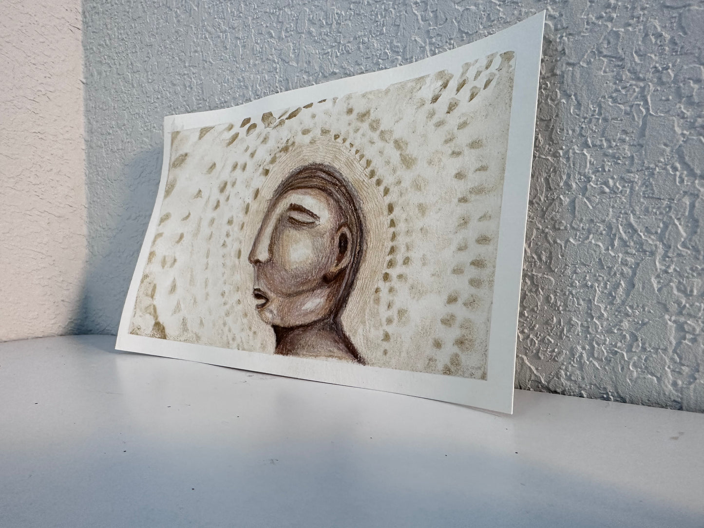 Here — Original Mixed Media Artwork (2026)