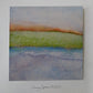 Horizon (2026) — Original Watercolor, 6×6 in