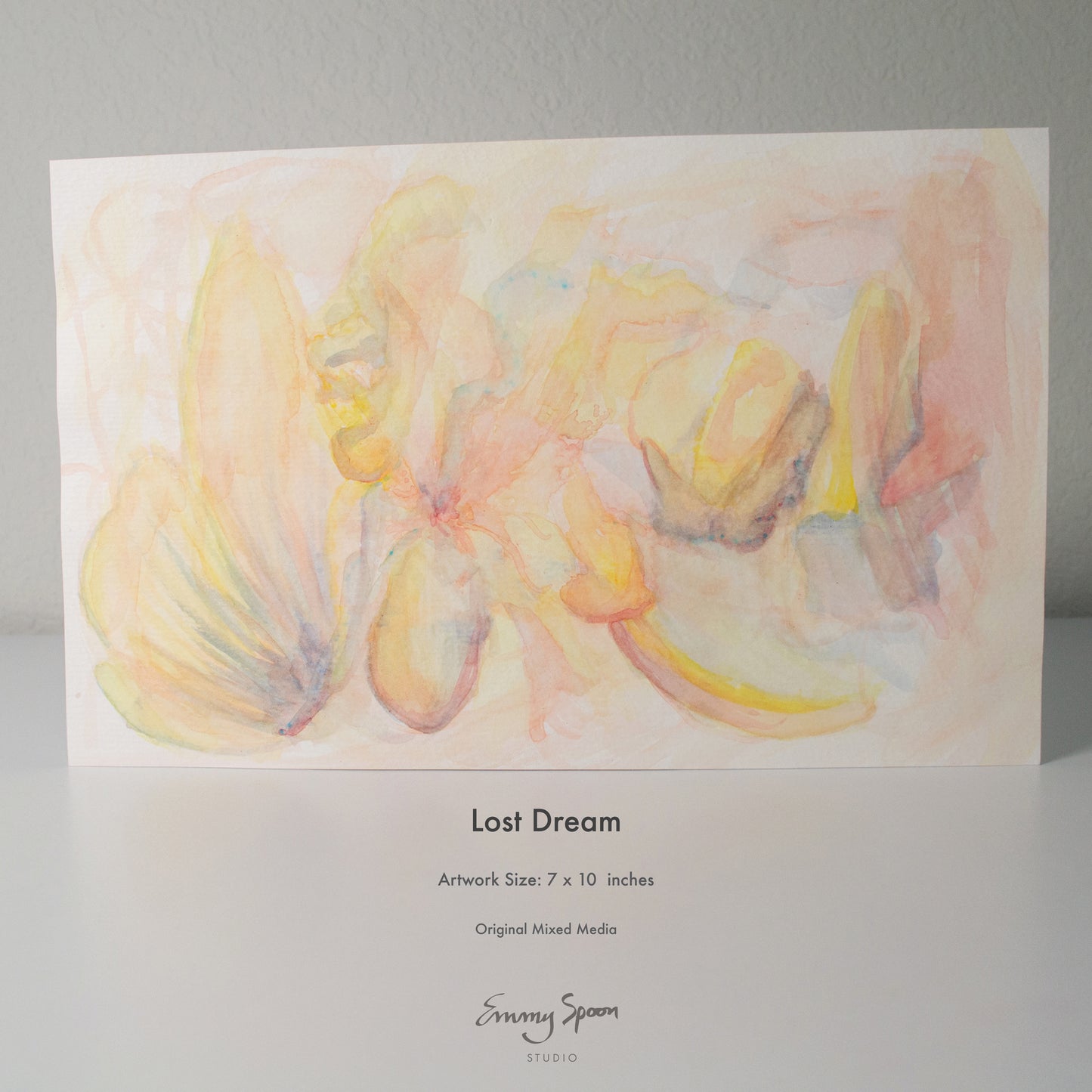 Lost Dream (2026) Original Mixed Media on Watercolor Paper