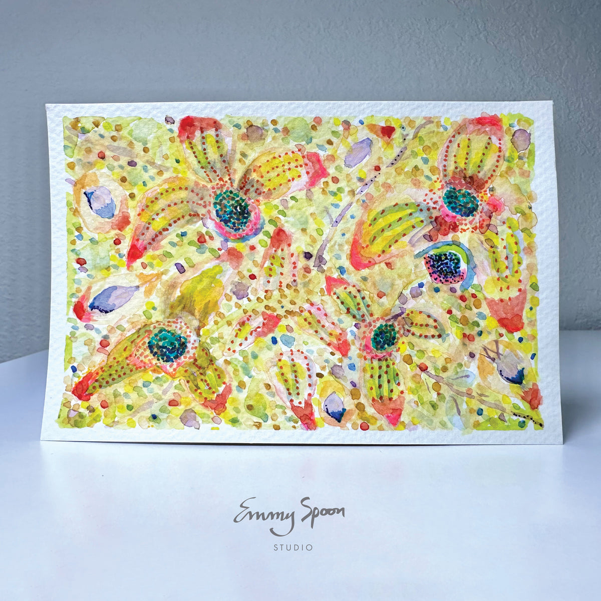 Memory Wish (2022) Original Watercolor on Watercolor Paper