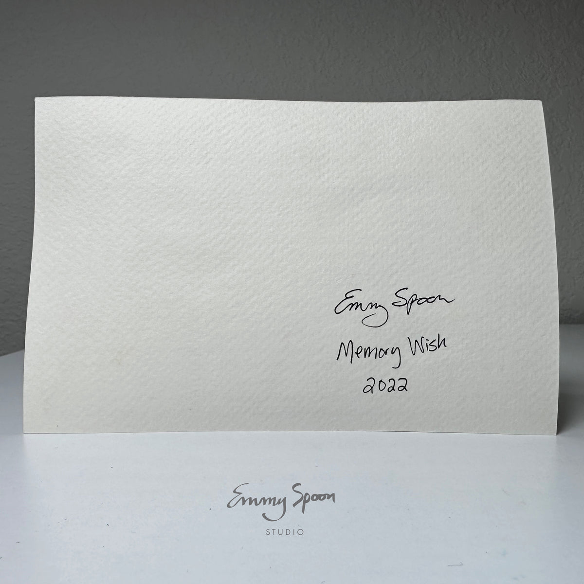 Memory Wish (2022) Original Watercolor on Watercolor Paper