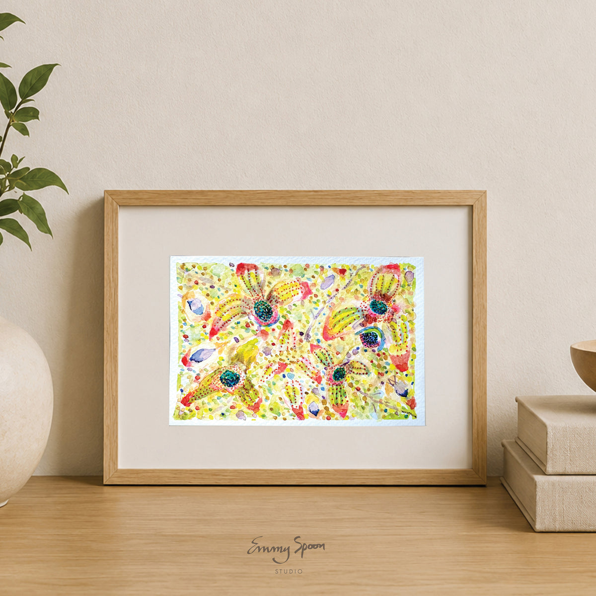 Memory Wish (2022) Original Watercolor on Watercolor Paper