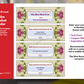 Mother's Day Editable Coupons with Bonus Blank Notecards, Personalized Coupons, Digital Download