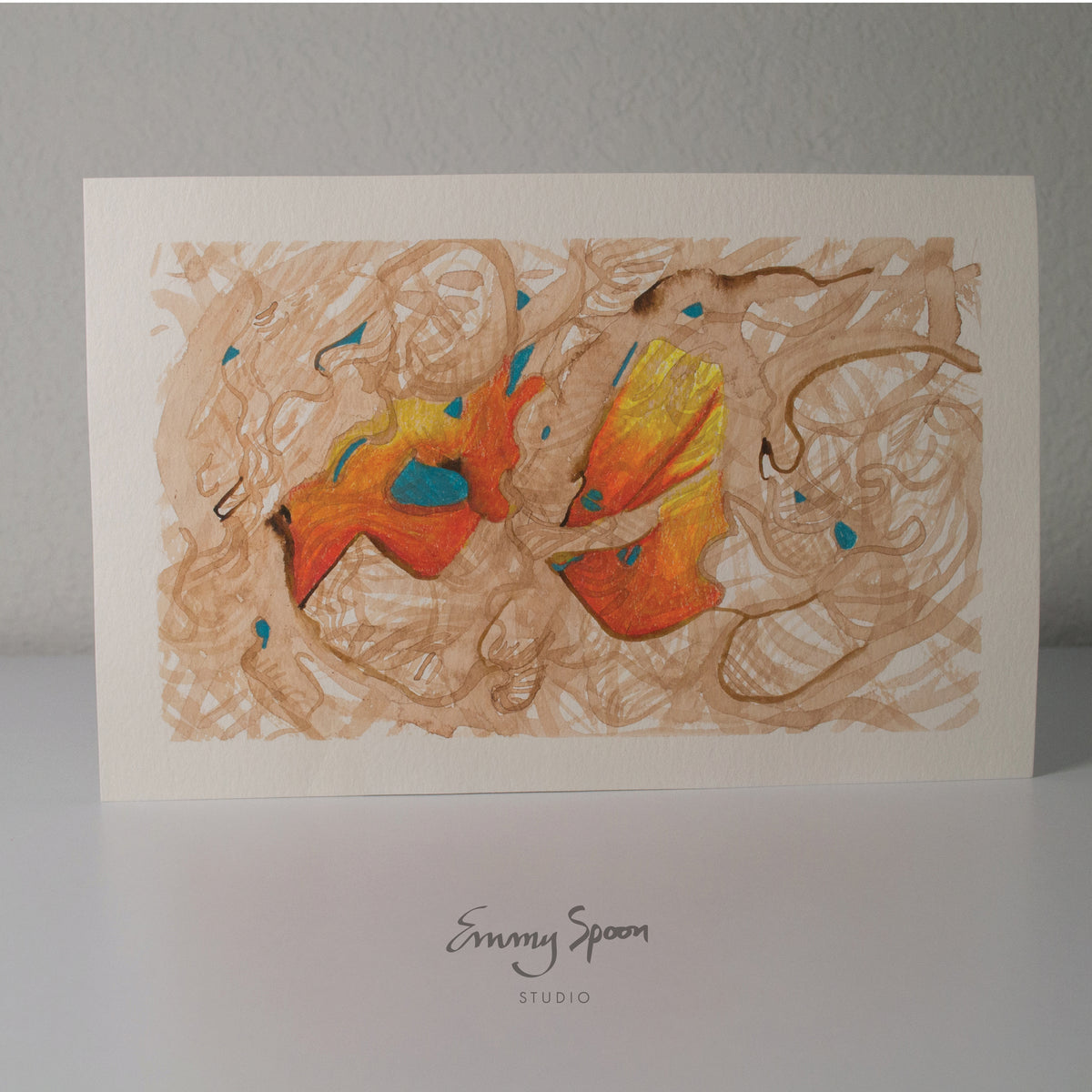 Only A Memory (2026) Original Mixed Media on Watercolor Paper