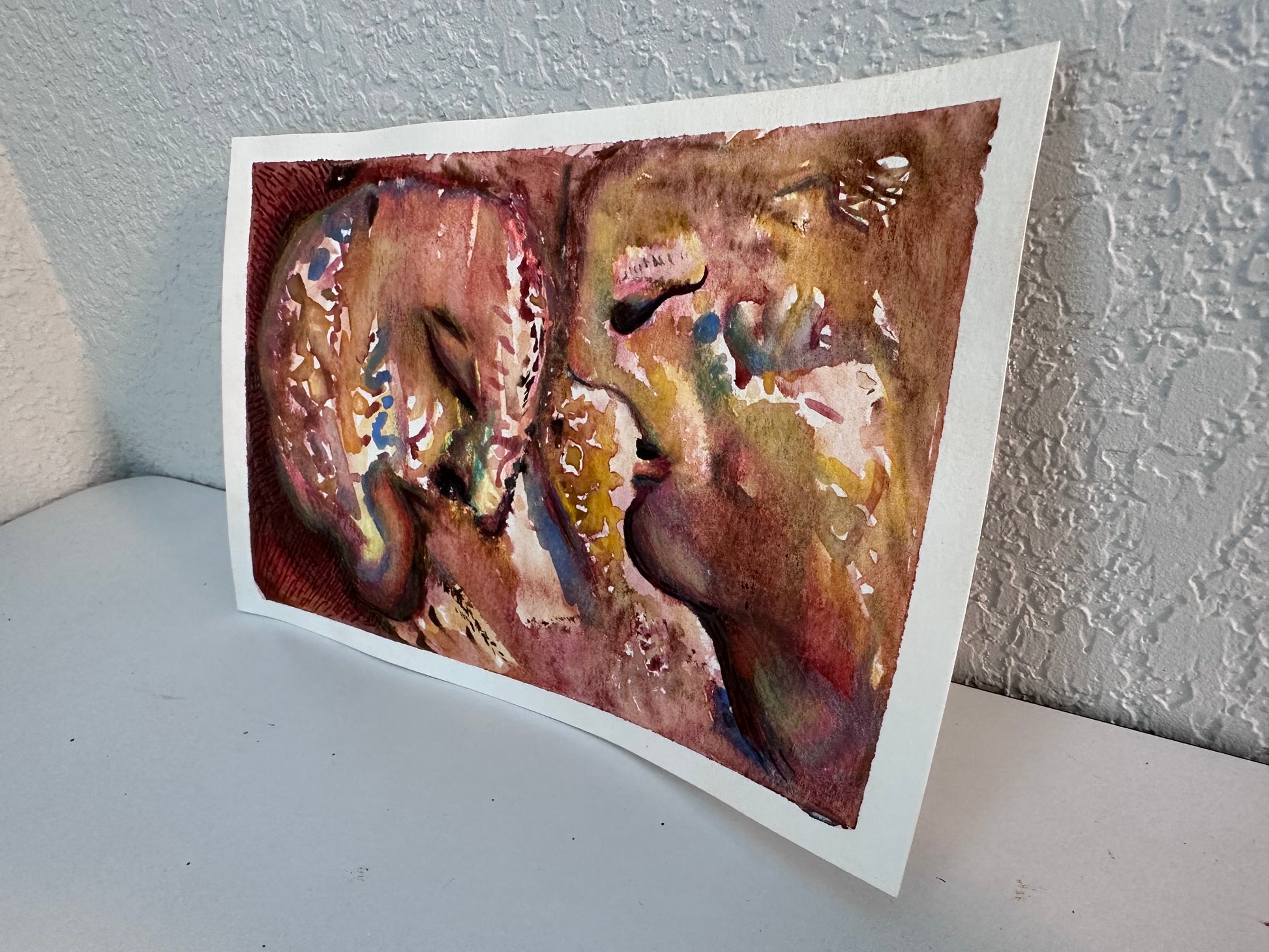 Seen — Original Mixed Media Artwork (2026)