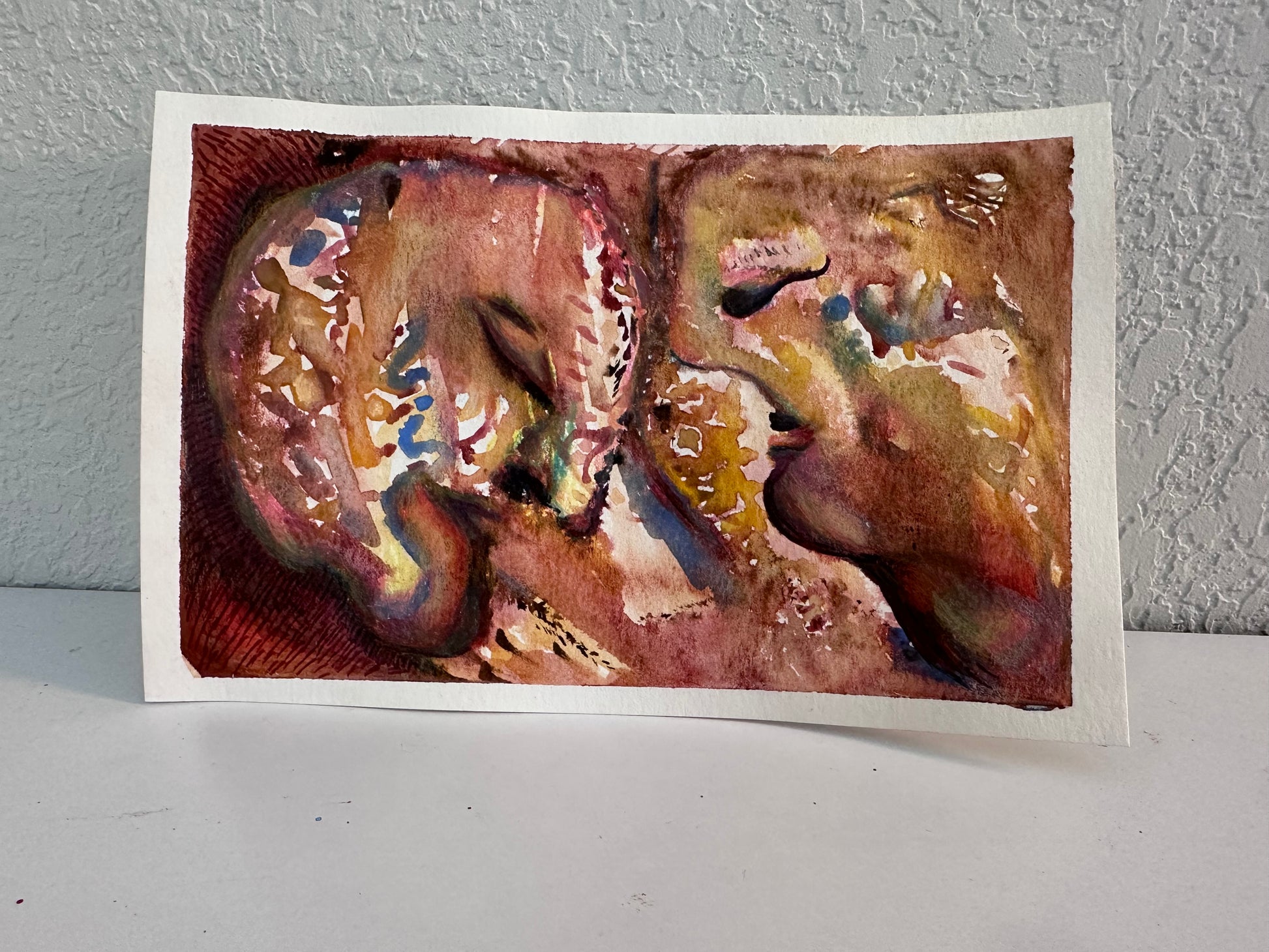 Seen — Original Mixed Media Artwork (2026)